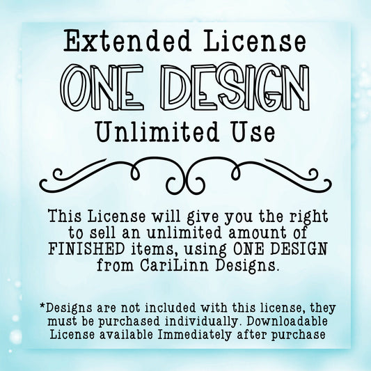 Extended  License Unlimited uses - 1 Design